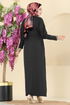 Dress 241420TPK1167-MS Black - Thumbnail