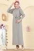 Dress 241420TPK1167-MS Gray - Thumbnail