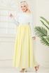 Dress 2421ANT466-MS Yellow - Thumbnail