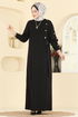 الفستان أسود 2446ANT466-MS - Thumbnail