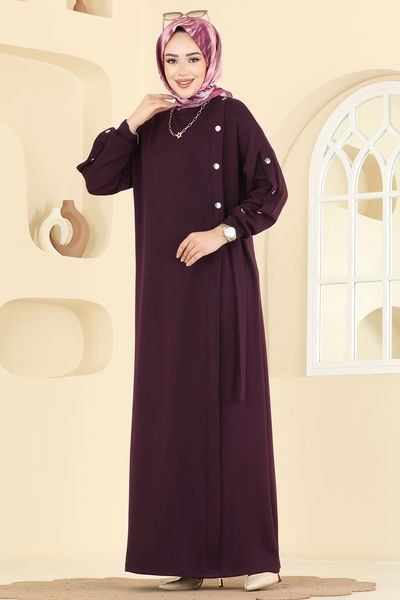 A.N.T. - Dress 2446ANT466-MS Dark Damson - 417956