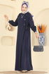 Dress 2446ANT466-MS Navy Blue - Thumbnail