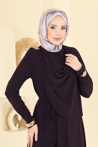 A.N.T. - Dress 2455ANT466-MS Damson - 425489