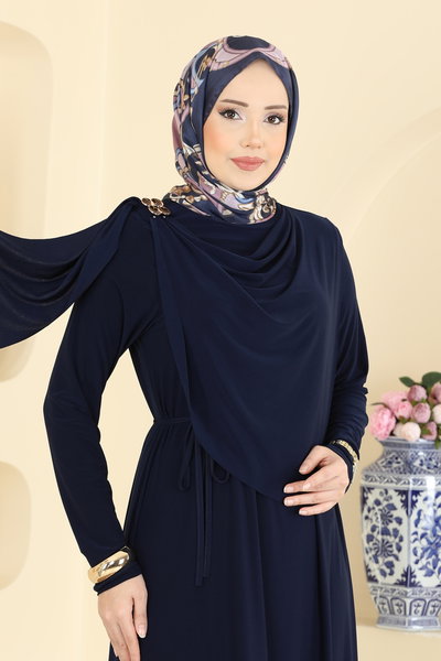 A.N.T. - Dress 2455ANT466-MS Navy Blue - 425477