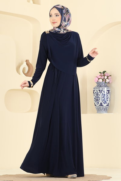 A.N.T. - Dress 2455ANT466-MS Navy Blue - 425478