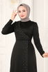 Dress 2459ASMK1074-MS Black - Thumbnail