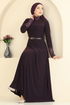 Dress 2460ANT466-MS Damson - Thumbnail