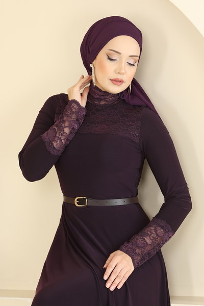 A.N.T. - Dress 2460ANT466-MS Damson - 426373