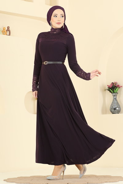 A.N.T. - Dress 2460ANT466-MS Damson - 426374