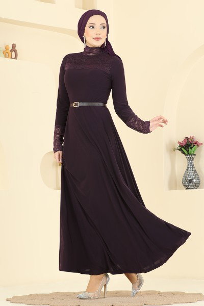 A.N.T. - Dress 2460ANT466-MS Damson