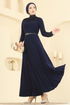 Dress 2460ANT466-MS Navy Blue - Thumbnail