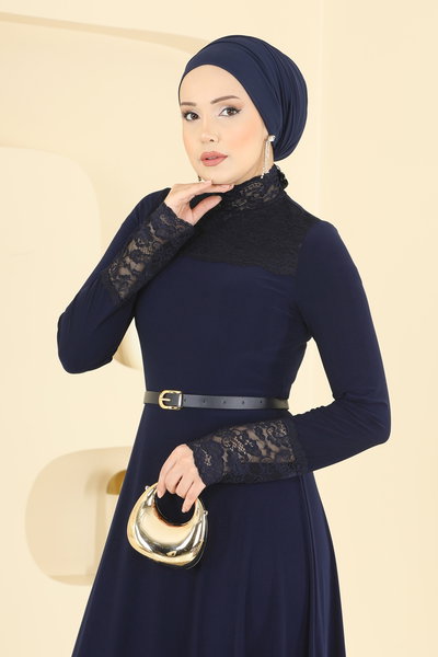 A.N.T. - Dress 2460ANT466-MS Navy Blue - 426357