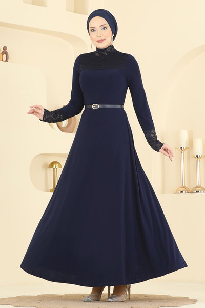 A.N.T. - Dress 2460ANT466-MS Navy Blue - 426358