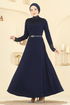 Dress 2460ANT466-MS Navy Blue - Thumbnail