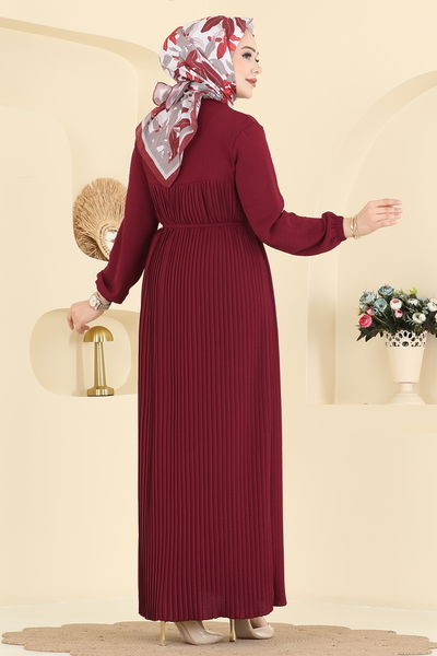 M.S.Z. - Dress 2465MSZ1172-MS Burgundy - 425668