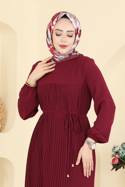 M.S.Z. - Dress 2465MSZ1172-MS Burgundy - 425669