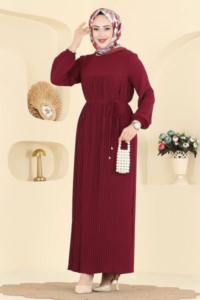 M.S.Z. - Dress 2465MSZ1172-MS Burgundy