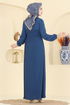 Dress 2465MSZ1172-MS Indigo - Thumbnail