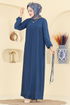 Dress 2465MSZ1172-MS Indigo - Thumbnail