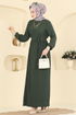 Dress 2465MSZ1172-MS Khaki - Thumbnail