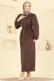 U.K.B. - Dress 25008UKB139-MS Brown