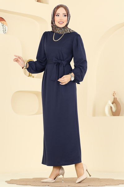 U.K.B. - Dress 25008UKB139-MS Navy Blue - 418672