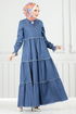 Dress 25018MTS1094-MS Denim - Thumbnail