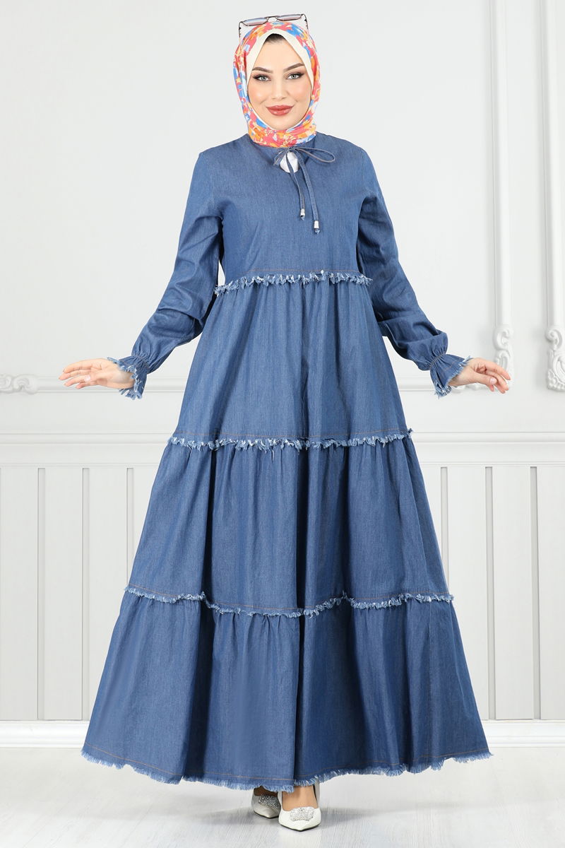 Dress 25018MTS1094-MS Denim