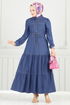 Dress 25019MTS1094-MS Denim - Thumbnail