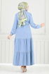 Dress 25019MTS1094-MS Light Denim - Thumbnail