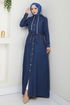 Dress 25021MTS1094-MS Dark Denim - Thumbnail
