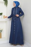 M.T.S. - Dress 25021MTS1094-MS Dark Denim