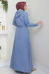 Dress 25021MTS1094-MS Light Denim - Thumbnail