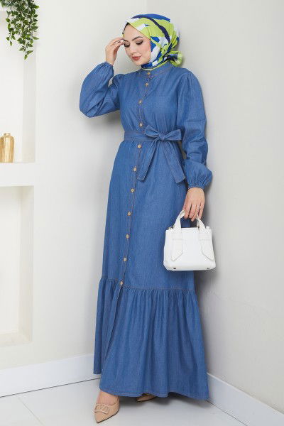 M.T.S. - Dress 25022MTS1094-MS Denim