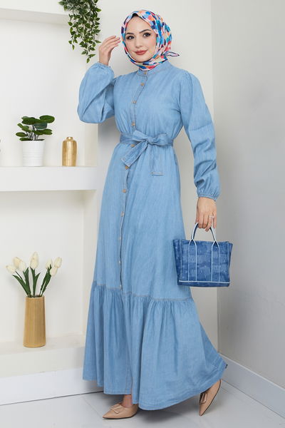 M.T.S. - Dress 25022MTS1094-MS Light Denim - 387382