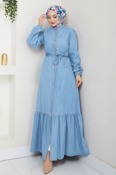 M.T.S. - Dress 25022MTS1094-MS Light Denim - 387383