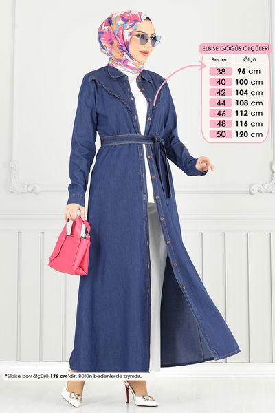 M.T.S. - Dress 25023MTS1094-MS Denim - 387333