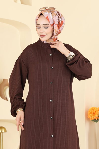 T.P.K. - Dress 2603TPK1167-MS Bitter Brown - 426094