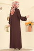 Dress 2603TPK1167-MS Bitter Brown - Thumbnail