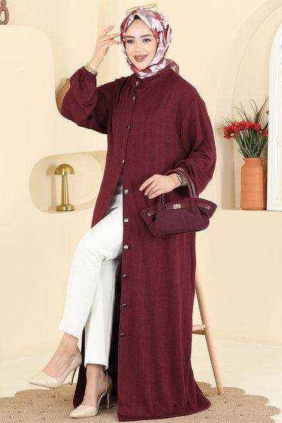 T.P.K. - Dress 2603TPK1167-MS Burgundy - 426104