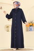 Dress 2603TPK1167-MS Navy Blue - Thumbnail
