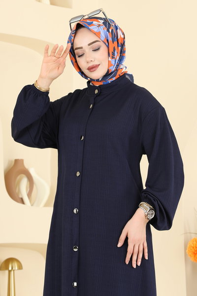 T.P.K. - Dress 2603TPK1167-MS Navy Blue - 426126