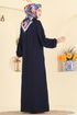 Dress 2603TPK1167-MS Navy Blue - Thumbnail
