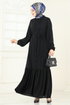 الفستان أسود 2622SL432-MS - Thumbnail