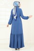 الفستان ازرق 2622SL432-MS - Thumbnail