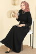 الفستان أسود 2637MSZ1172-MS - Thumbnail