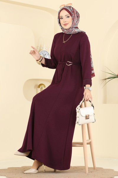 M.S.Z. - Dress 2637MSZ1172-MS Burgundy