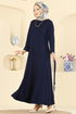 Dress 2637MSZ1172-MS Navy Blue - Thumbnail
