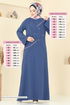 الفستان ازرق 2650SL432-MS - Thumbnail