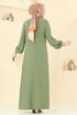 Dress 2651SL432-MS Almond Green - Thumbnail